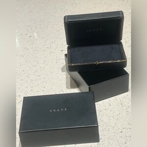 Graff small jewelry box and case
